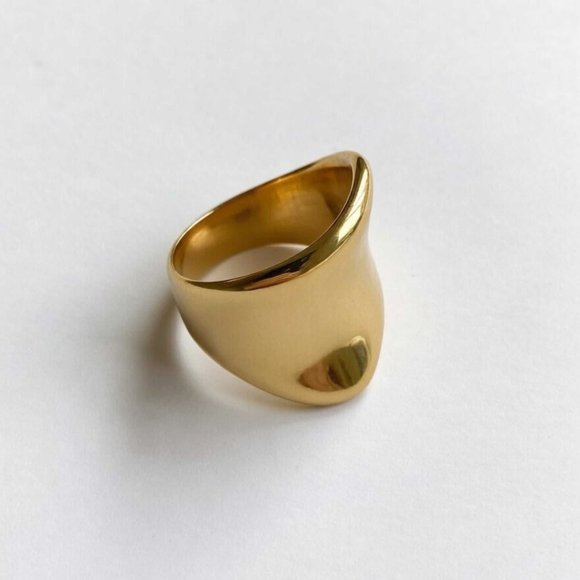 Gold plated ring boheme london