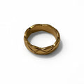 gold plated cross ring sustainable luxury jewelry, gold ring