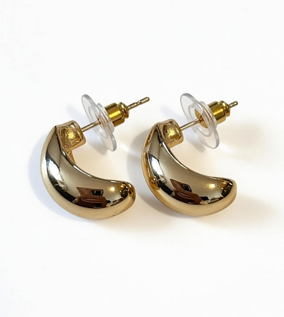 Gold Teardrop Earrings