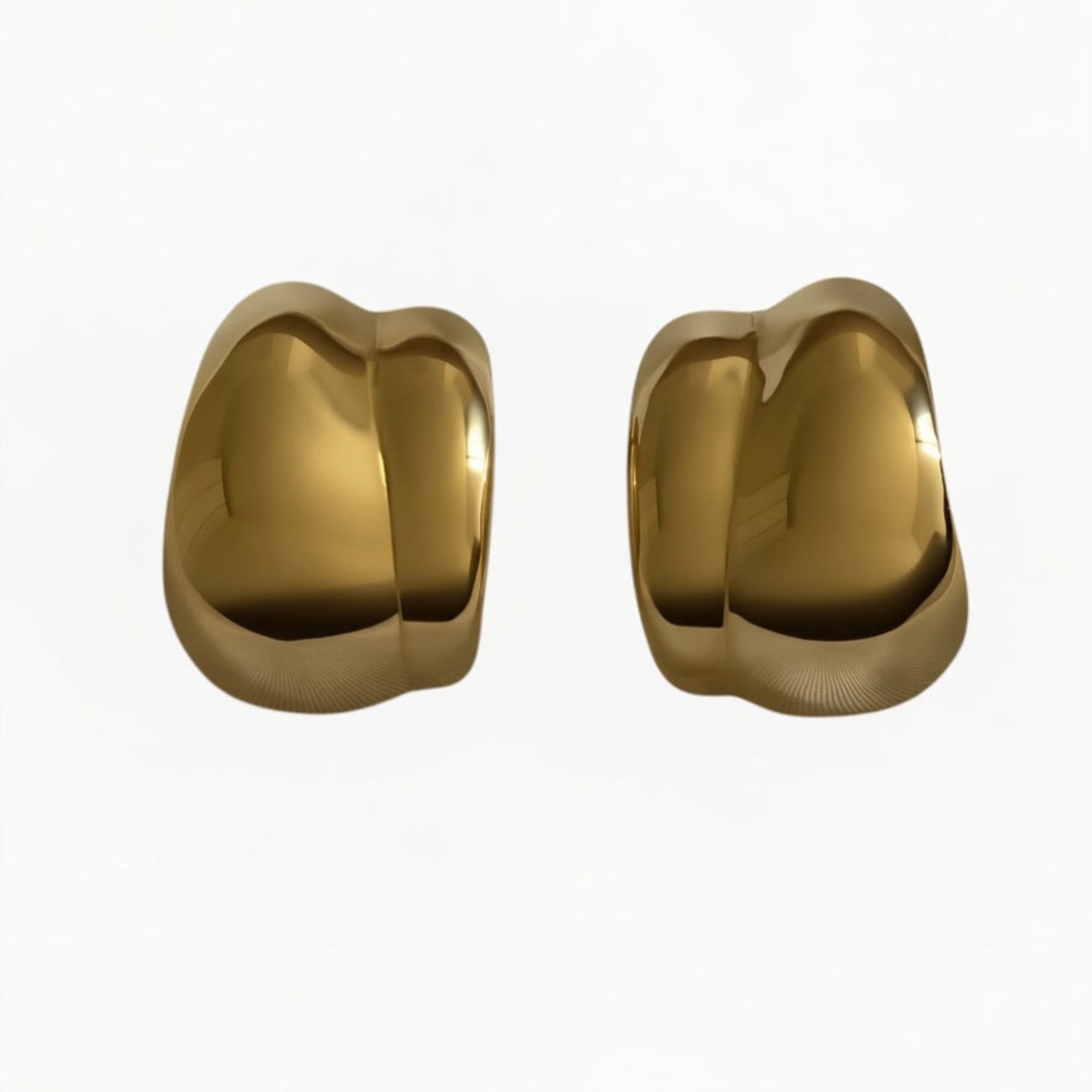 gold vintage drop earrings for modern look boheme london