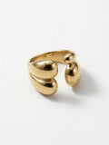 gold open ring