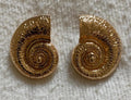 Gold Plated Shell Design Earrings