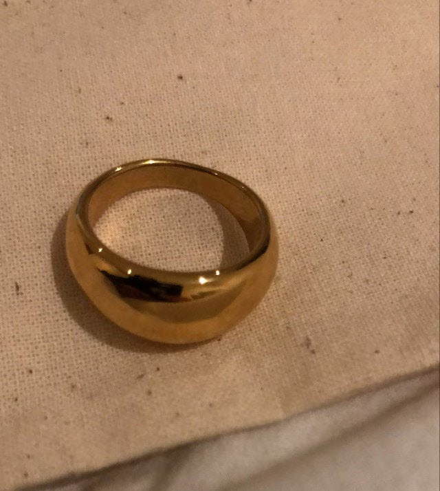 Recycled Gold Dome Ring