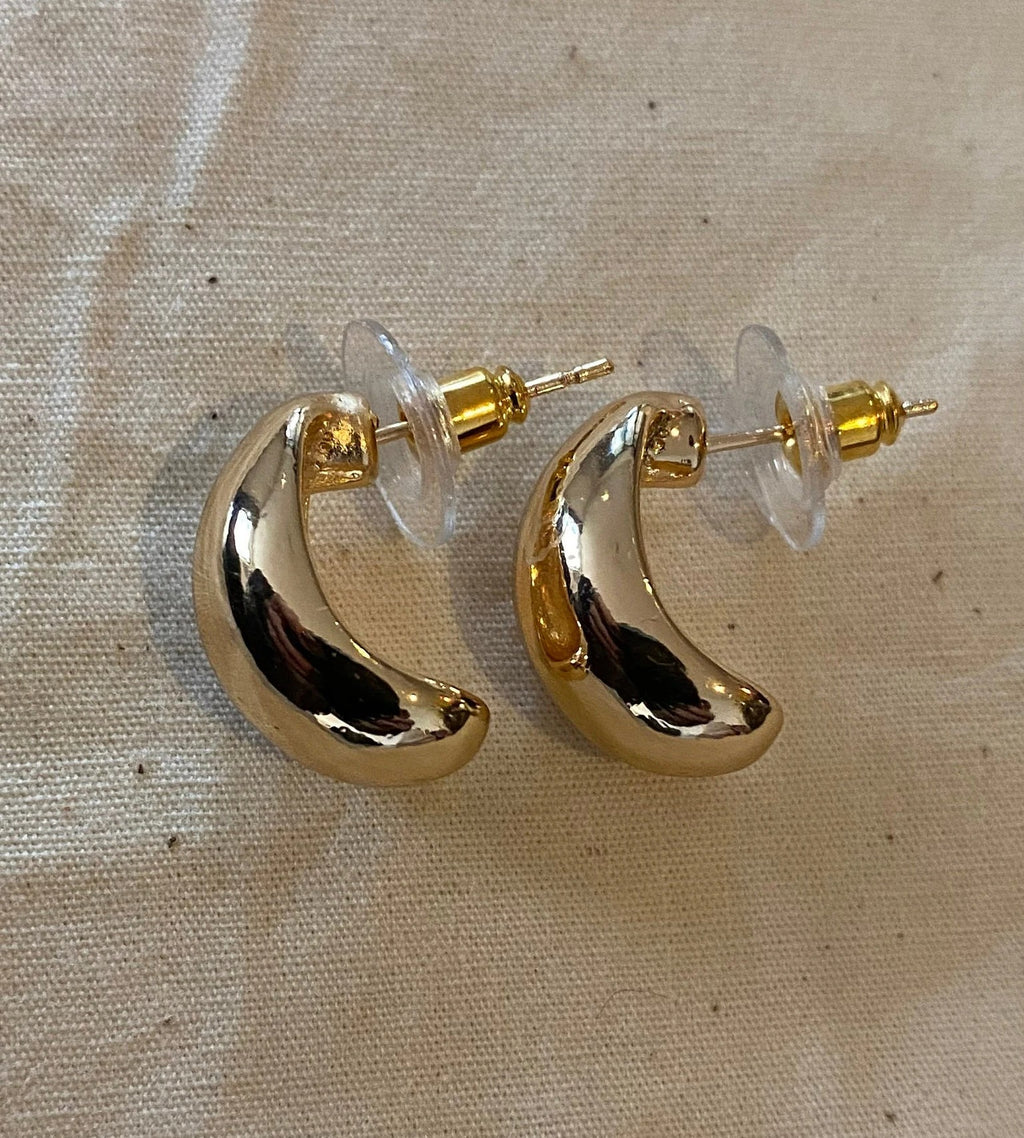 Gold Teardrop Earrings