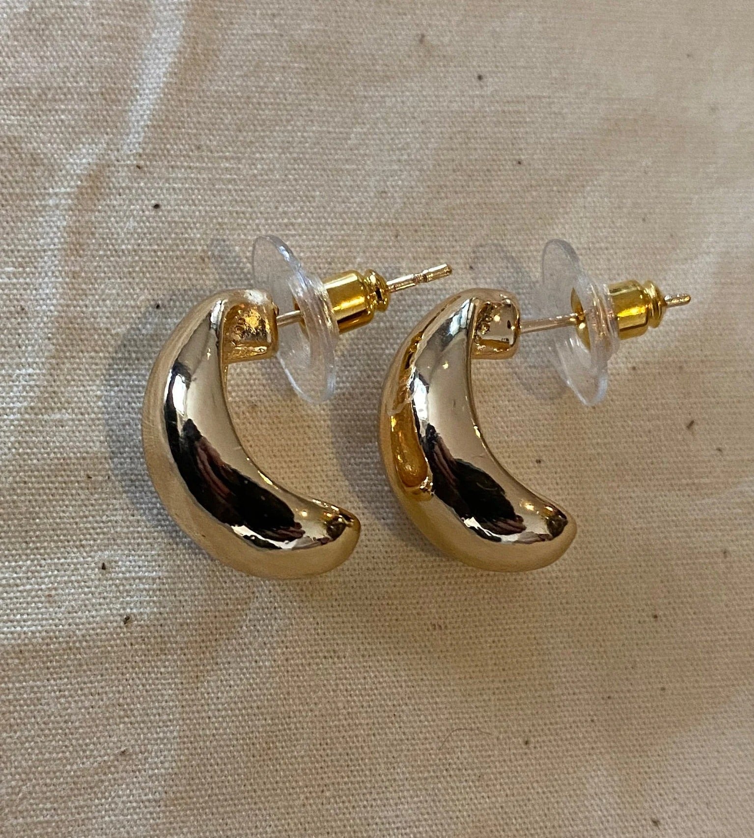 Gold Teardrop Earrings