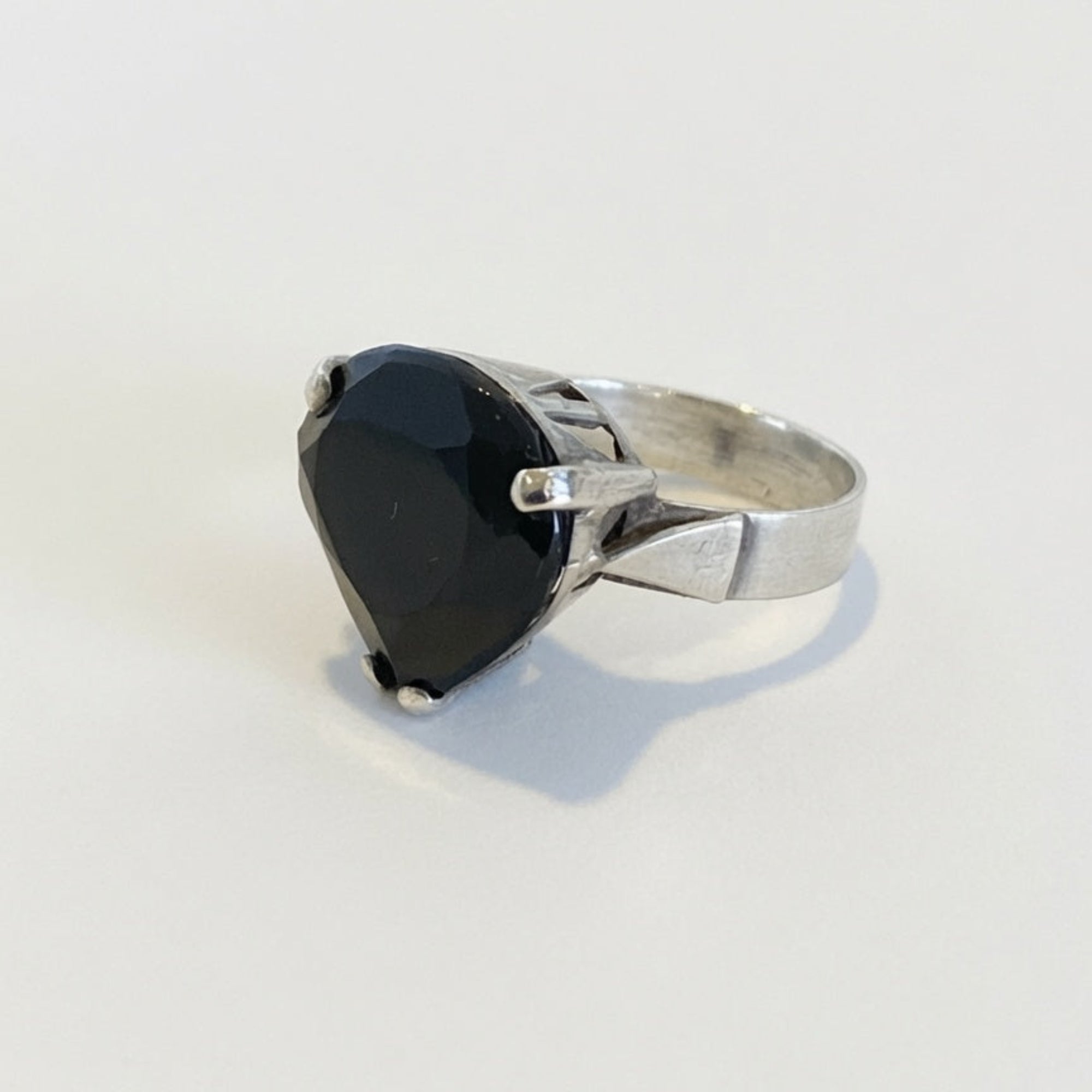 luxury black opal gemstone ring boheme london