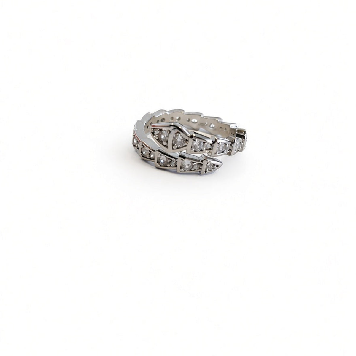 silver serpent luxury design ring boheme london