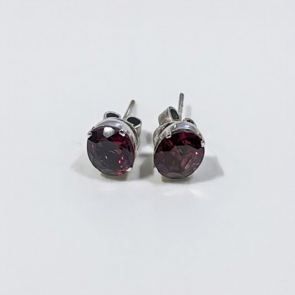 spinel pink Gemstone Silver vintage gemstone luxury earrings